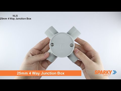 25mm 4 Way Jbox