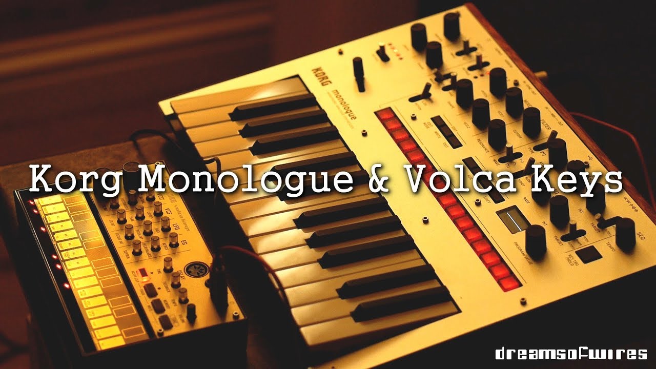 KORG monologue ゴールド + volca f KORG monologue ゴールド + volca f Korg Monologue Analog