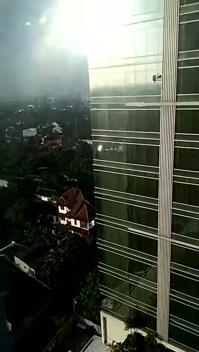 Alana apartemen Yogyakarta di pagi hari