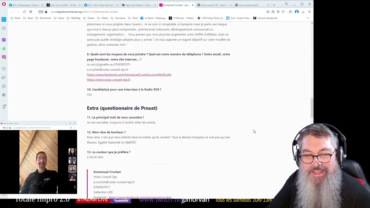 Emmanuel Cruchet : Totale Impro 2.0 - 1er octobre 2022