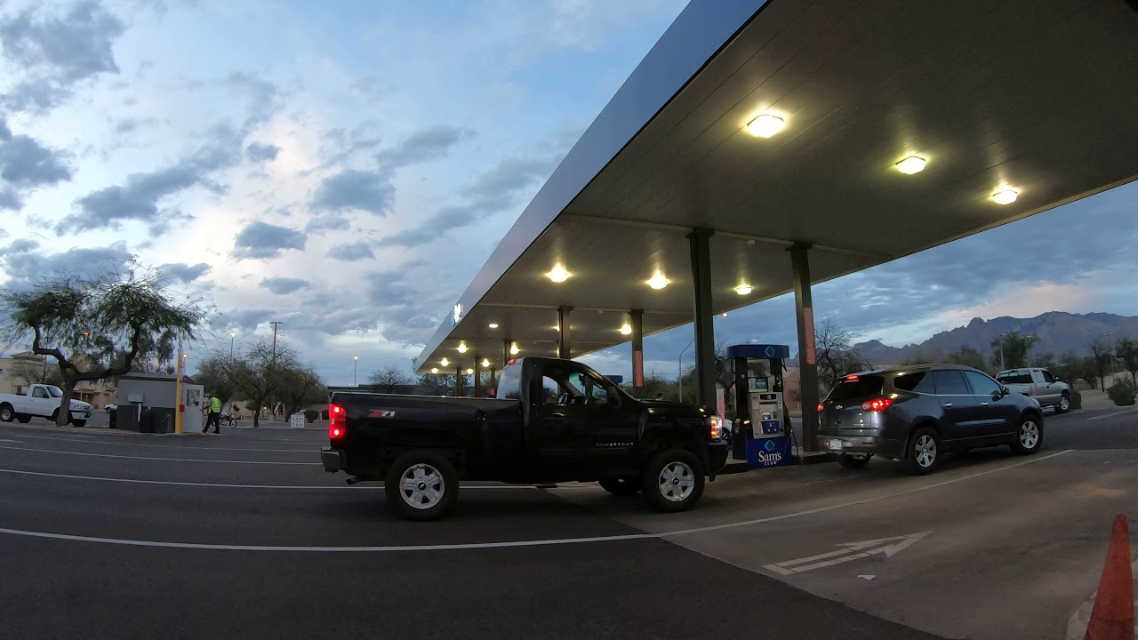 1.65 Gasoline at Sam's Club, 4701 N Stone Ave, Tucson, Arizona, 25