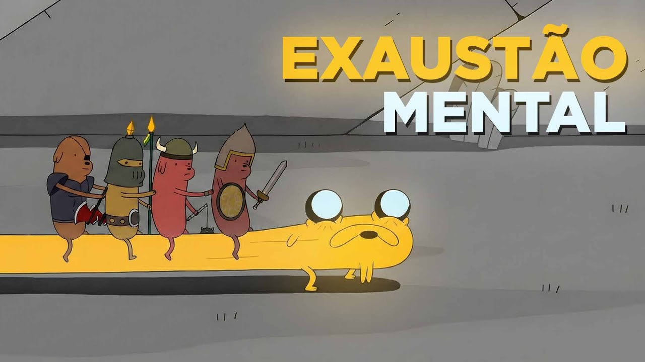 Como Hora de Aventura Explica o BURNOUT - Jake o Cachorro