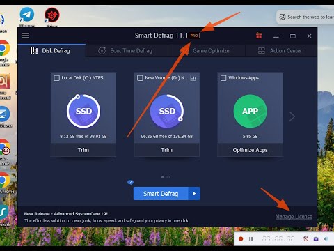 IObit Smart Defrag 11.1 Pro Key 2025