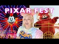 Best Disney Festival EVER?! Pixar Fest | Disneyland + California Adventure: Snacks Parade,Characters