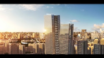 OCT Headquarters  | Mixed Use Master Plan Development 3D CGI Tower Flythrough