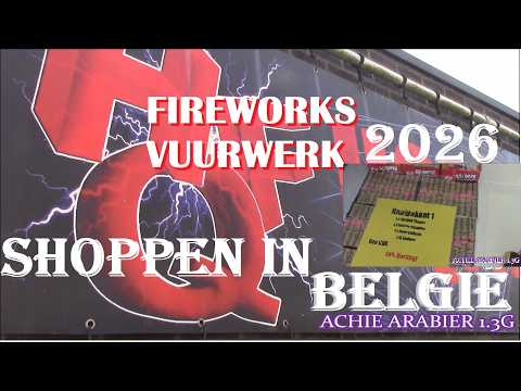 FIREWORKS/BELGIUM/ HQ FIREWORKS 2026 (shop 1/5)