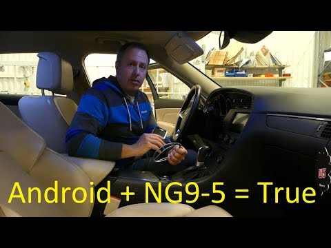 Play Music and control your Android Phone with the SAAB NG 9-5 using Grom Audio Wirelinq Cable