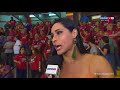 Vídeo: Jaqueline Carvalho, ex-jogadora de vôlei, desmaia durante entrevista ao vivo