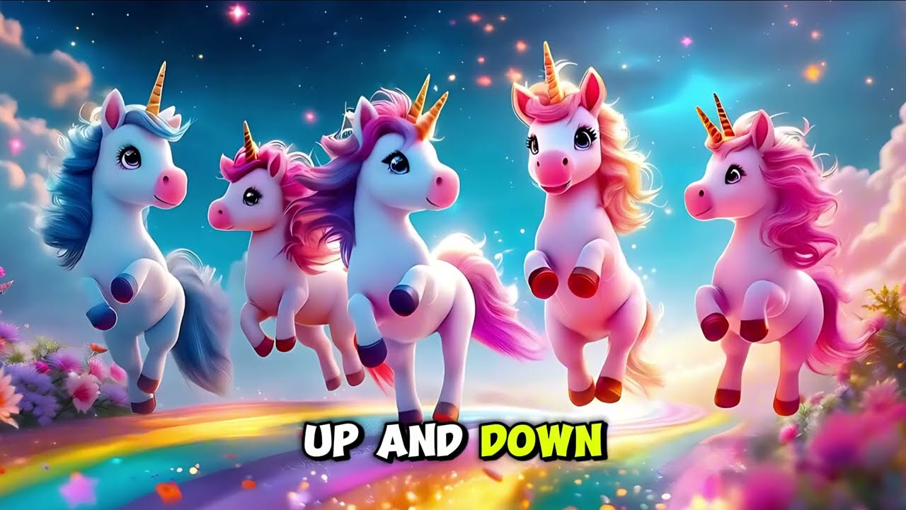 Rainbow Unicorn Parade | Kids Song | Kids Learning 2025