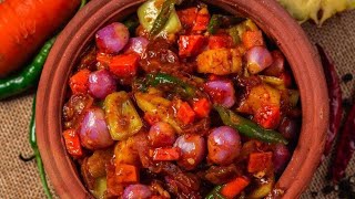 Sri Lankan Malay Pickle Malay Achcharu Malay Picklemuslim Wedding Style Achcharu Recipe Tamil