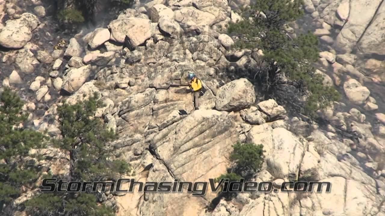 10/29/2010 Boulder Canyon Fire, Boulder CO Slurry Drop Video