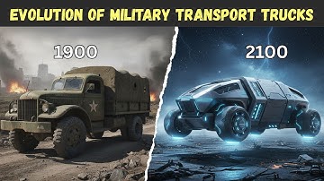 Evolution of Military Transport Trucks (1900–2100) — From Muddy Roads to Autonomous War Machines