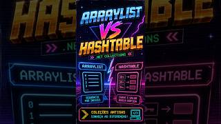 ArrayList vs Hashtable em C#