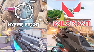 Operation Apocalypse vs Valorant - Weapons Comparison