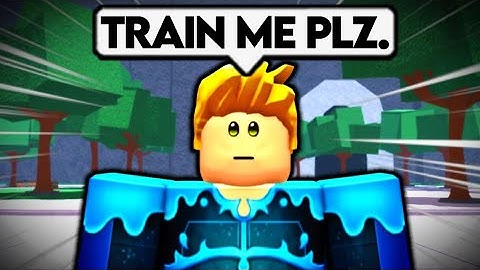 I Turned This MOBILE Player Into An Unstoppable LEGEND.. | The Strongest Battlegrounds