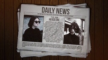 Newspaper Intro