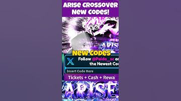 New Codes!  Arise Crossover Codes  -  New Codes For Arise Crossover Roblox 2025 UPDATE!