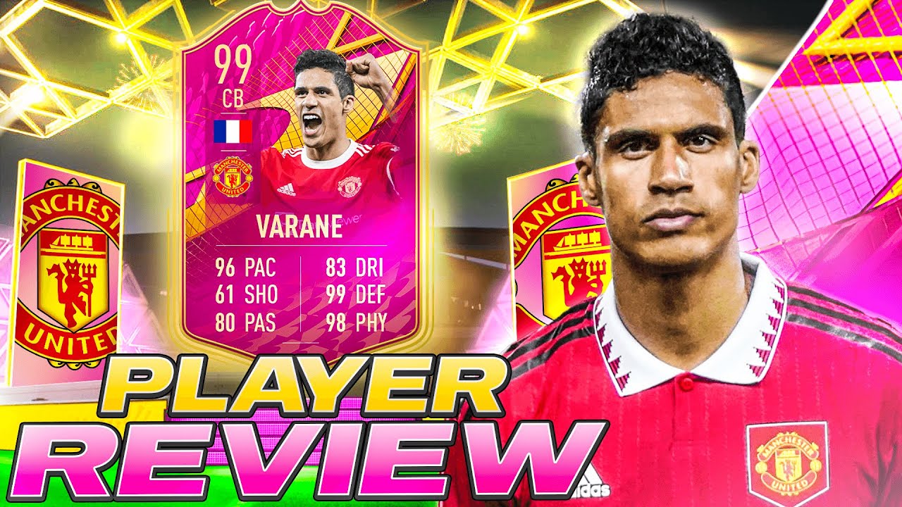 BEST CB IN FIFA 22?! 😳99 FUTTIES VARANE PLAYER REVIEW FIFA 22