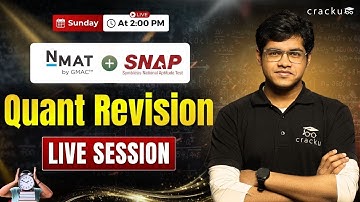SNAP + NMAT Quant Revision | Complete SNAP + NMAT Quant Marathon
