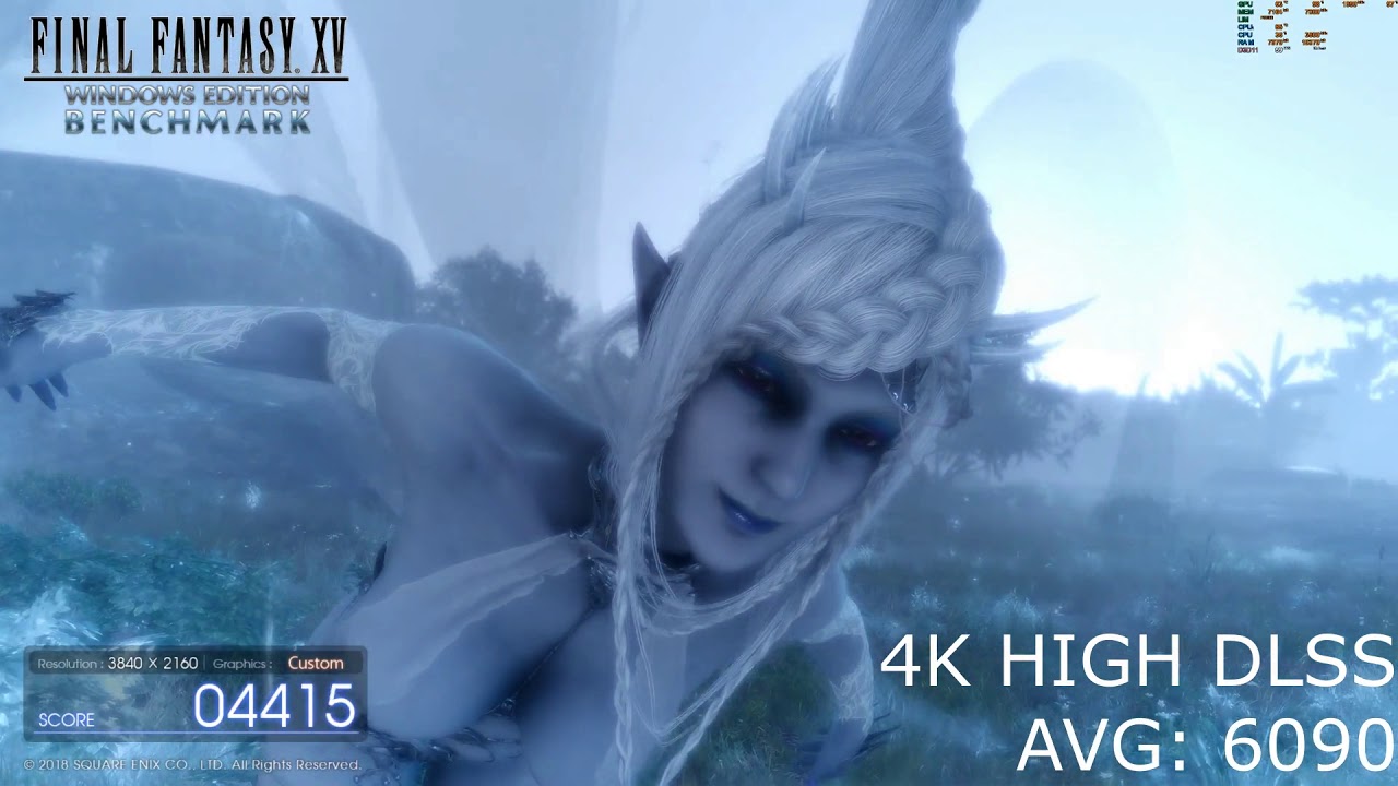 RTX 2080 DLSS TESTED! Final Fantasy XV Benchmark - 4K High TAA / 4K ...