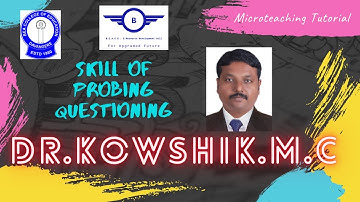 MCK Skill of Probing Questioning