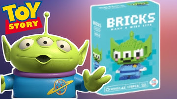 Toy Story Pizza Planet Alien Nanoblock Speed Build | titToys