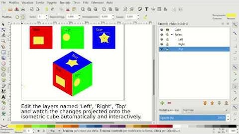 Interactive isometric editing with Inkscape