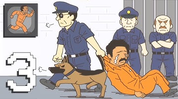 Super Prison Escape (Eureka Studio) - NEW Stage 31-45 Solution - Gameplay Walkthrough Part 3