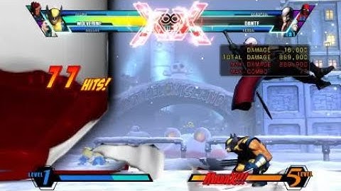 UMvC3 wolverine grab reset for 1mil+ characters