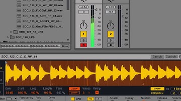 Glide: new in Simpler in Ableton Live 9.5