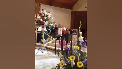 Jen @ Grandpa's funeral