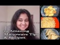 10 amazing microwave tips  recipes  10 microwave food hacks  10 easy microwave tips  tricks