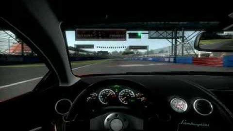 NFS Shift gameplay with Murcielago on Silverstone International