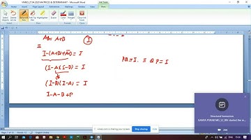 Incoming Sr.ICON-27-Apr-2020-MATHS-Matrices & determinants