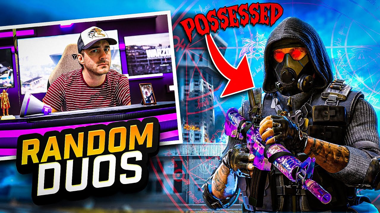 My RANDOM DUO was POSSESSED in WARZONE!! (NOT CLICKBAIT)