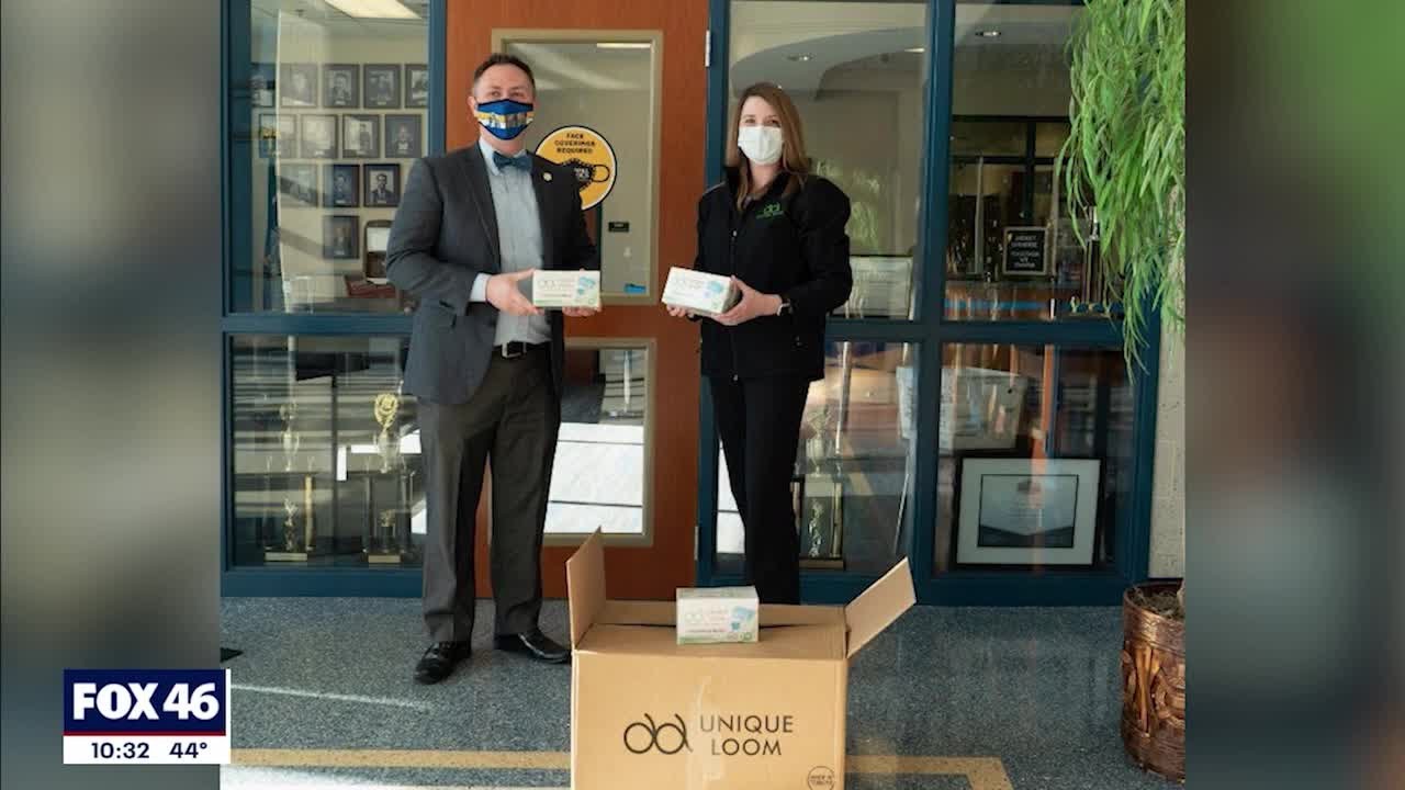 Unique Loom donates more than 20,000 masks to Fort Mill school district