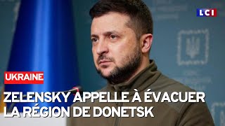 Ukraine : évacuation obligatoire de la région de Donetsk