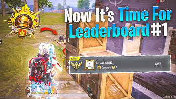 😱Now It’s Time For Leaderboard #1 ! best Strategy For Conqueror Rank Push 😱