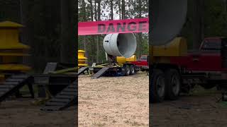Worlds loudest and largest tornado siren The ACA P-50, revving up to full speed at SirenCon2024