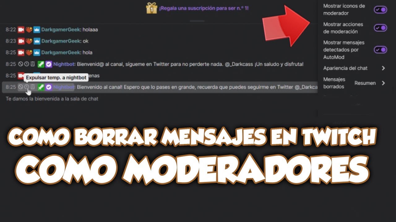 Moderación de Chat