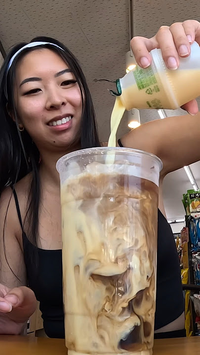 Why did I ever doubt TikTok #bananamilk#koreatravel#southkorea#busan#icecup#asmr#asiavlog