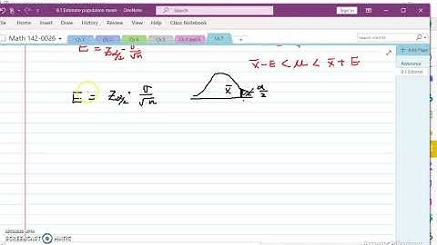 OpenStax Statistics Ch 8.1 Confidence Intervals Mean one sample # 3