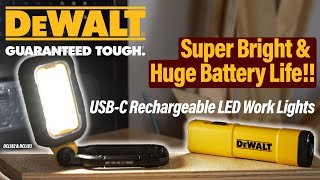 ❗ ALL NEW ❗ DeWALT USBC Rechargeable LED Work Lights