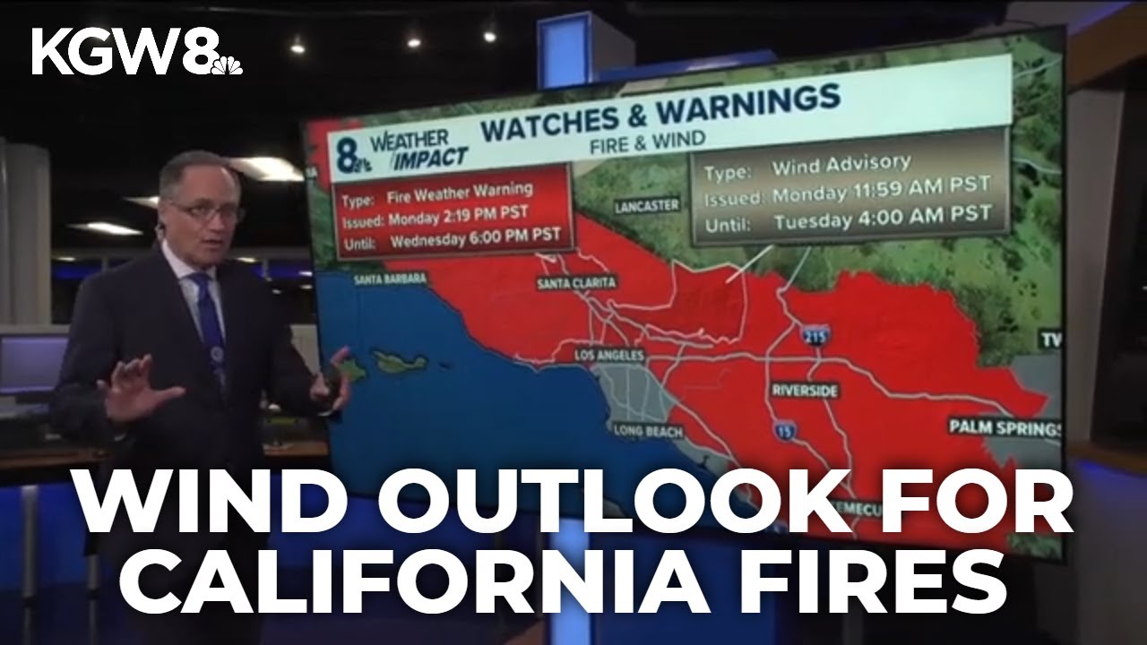 California faces renewed fire threat as gusty Santa Ana winds return ...