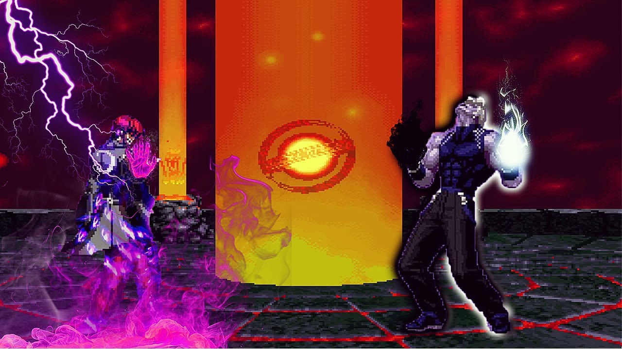 Yagami AD Vs New Final Rugal | Genisys Mugen War - YouTube