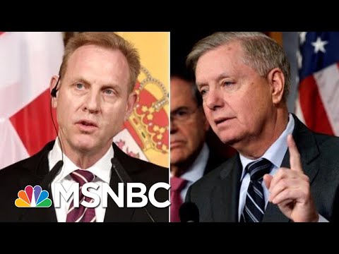 Patrick Shanahan, Lindsey Graham Spar Over Troops Withdrawal From Syria | Velshi & Ruhle | MSNBC