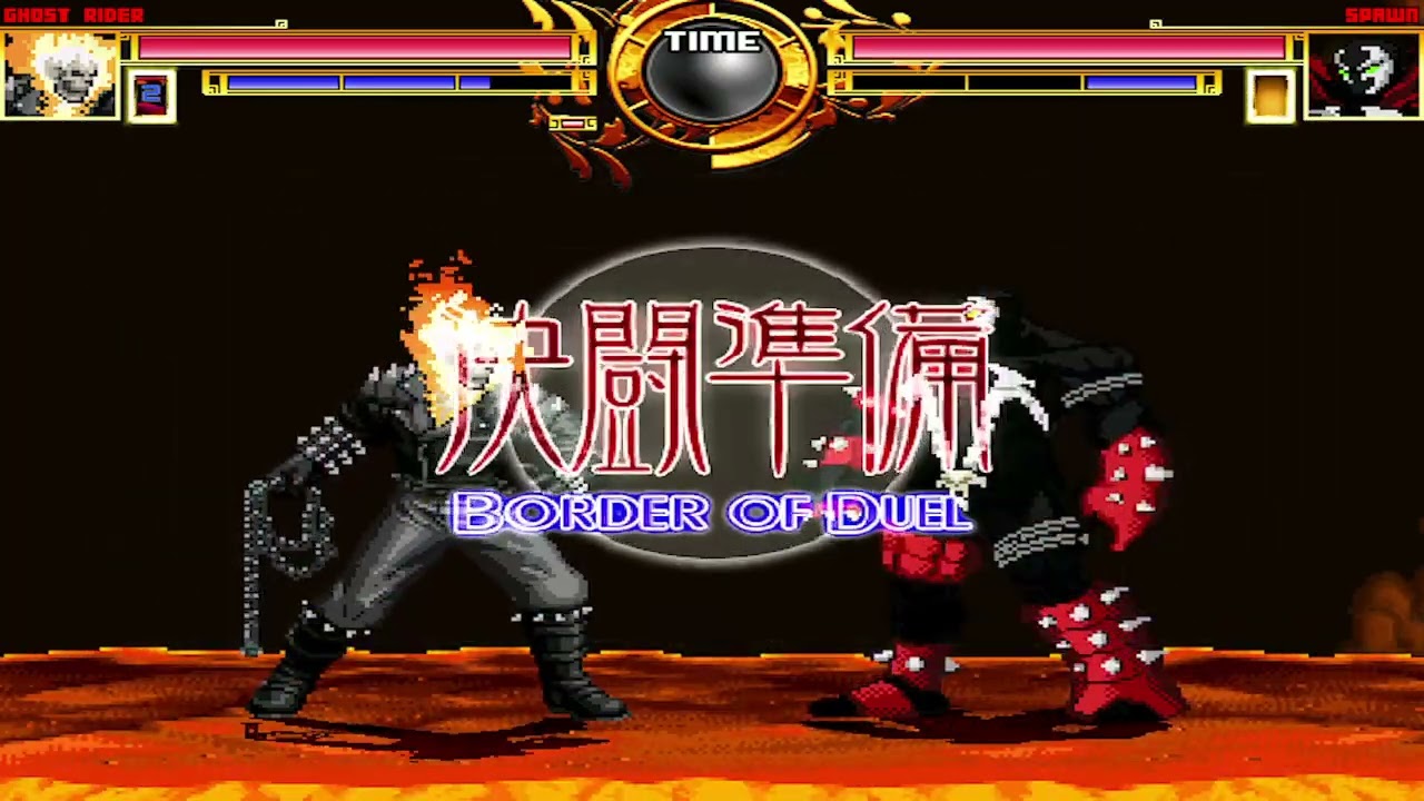 NICK54222 MUGEN: Ghost Rider VS Spawn