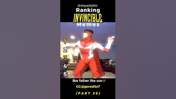 Ranking the Funniest Invincible Memes PART 28