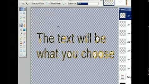 Paint.net PDN Sesson 4 what can you do with text 3 of 4