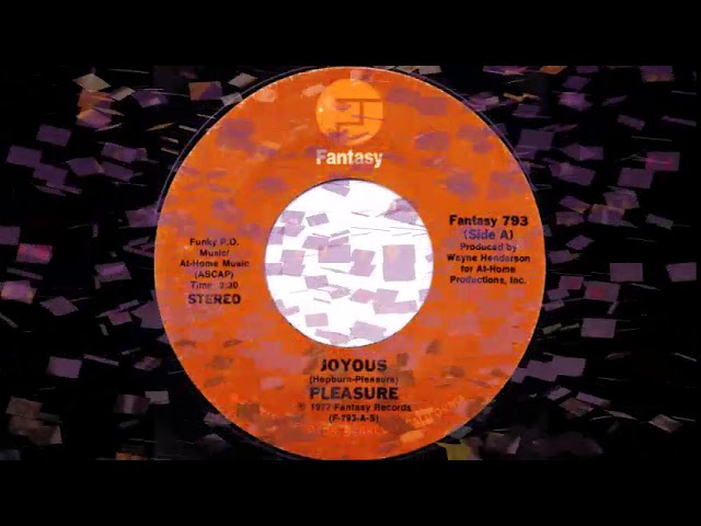 US/ Pleasure Joyous LP レコード PLEASURE / Joyous (LP) / Fantasy | WAXPEND RECORDS